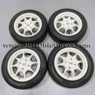 JDM DC2 Integra Type R 4x114 Wheels and Tires